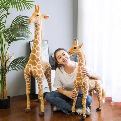 35-120CM Giant Giraffe Plush Toys High Quality Stuffed Animals Dolls