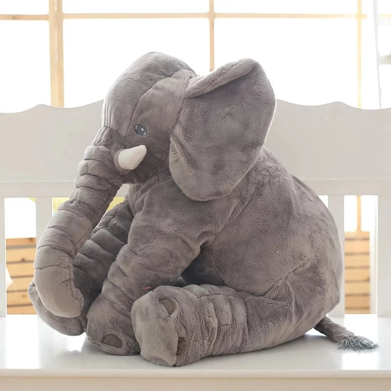 Large Soft Elephant Plush Toy – Stuffed Animal Doll