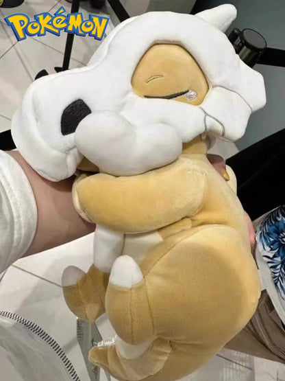 Pokémon Sleep Series Plush – Chikorita, Slowpoke, Cubone Stuffed Toys