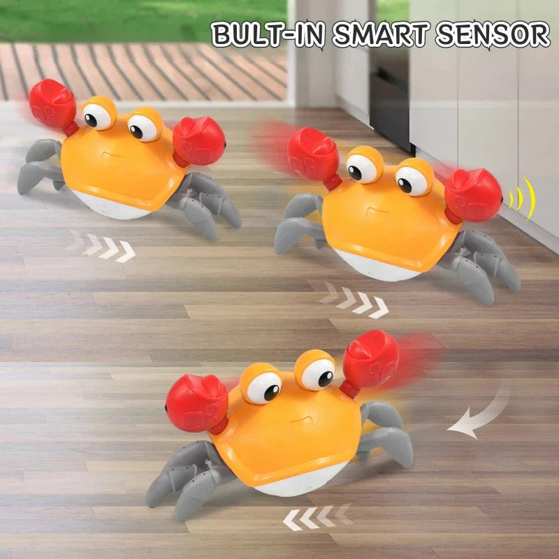 Kids Induction Escape Crab Octopus Crawling Toy | Musical Educational Toy - Chamberland Homes