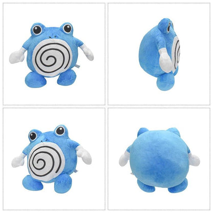 Pokemon Plush Toy Set – Poliwrath, Poliwag, Poliwhirl & Politoed