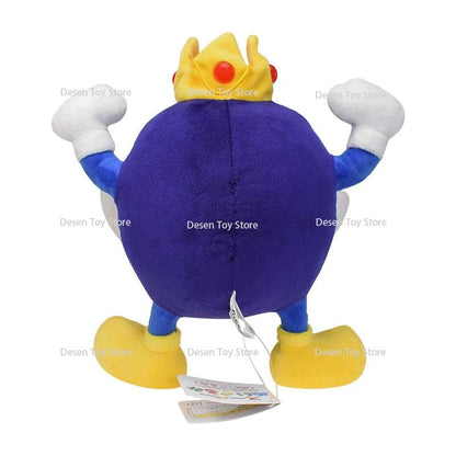 21CM Super Mario Bros Plush Toys King Bob-omb