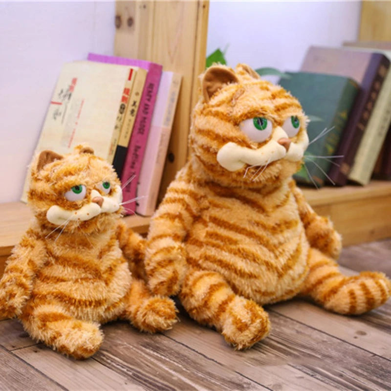 Garfield Plush Doll – Cute & Fluffy Fat Cat Stuffed Toy for Christmas