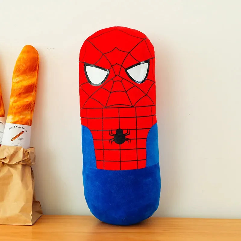 50cm Avengers Plush Doll Pillow – Spider-Man, Iron Man & Batman