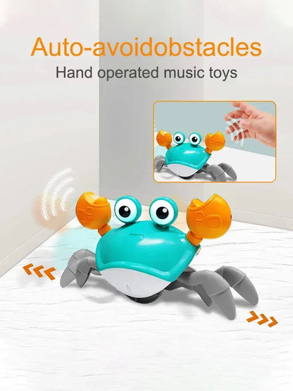 Kids Induction Escape Crab Octopus Crawling Toy | Musical Educational Toy - Chamberland Homes