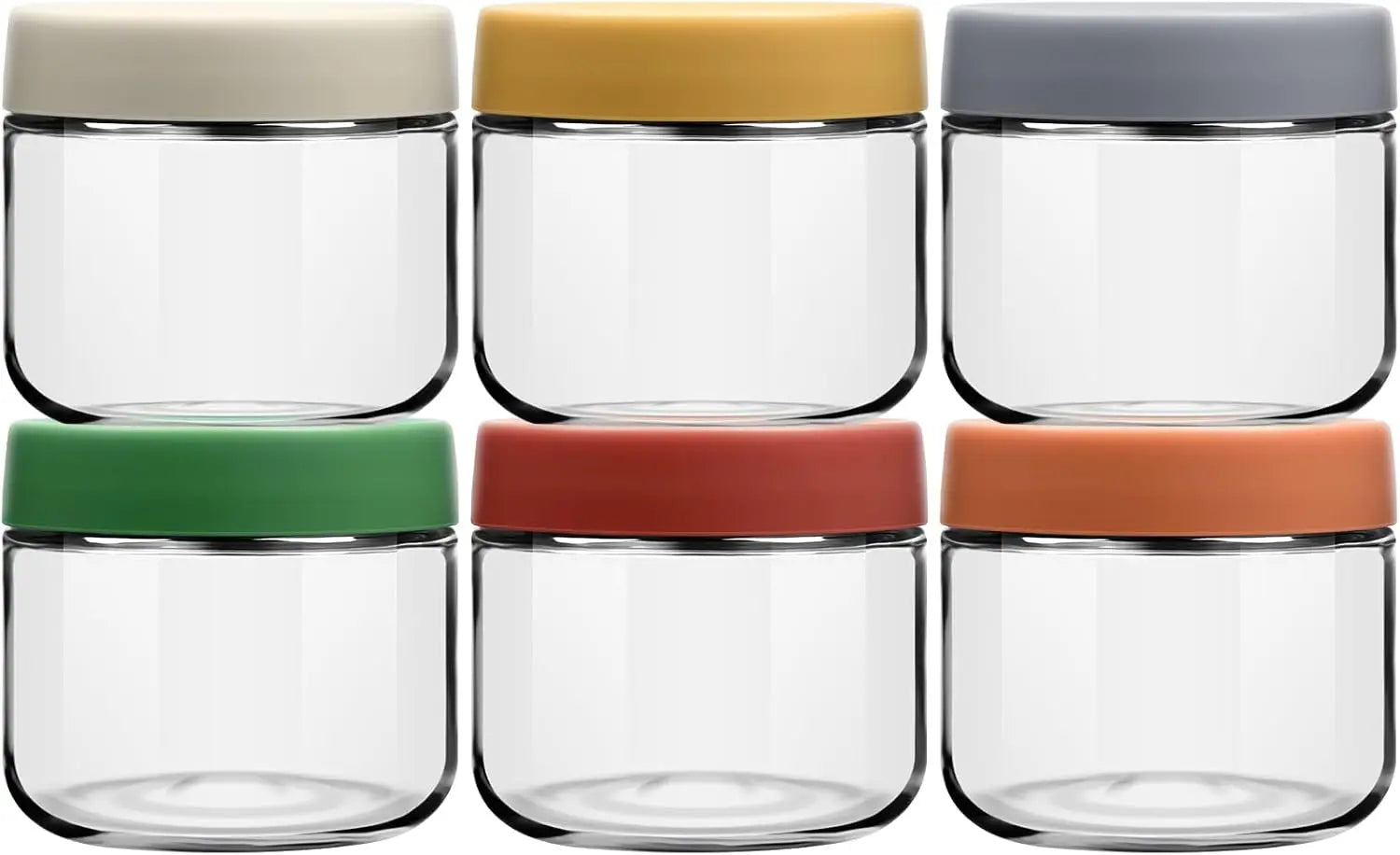 12-Pack Salad Dressing Containers | 2oz Glass Jars for Dips - Chamberland Homes