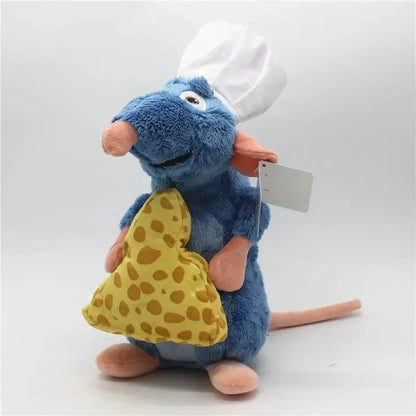 Disney Ratatouille Remy Plush Toy – Adorable Bread Hat Mouse for Kids