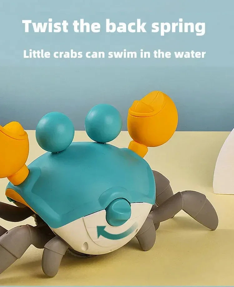 Kids Induction Escape Crab Octopus Crawling Toy | Musical Educational Toy - Chamberland Homes