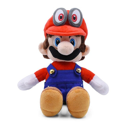 Mario Bros Luigi Plush Toys Siting Wedding Dress Luigi Mario Plushie