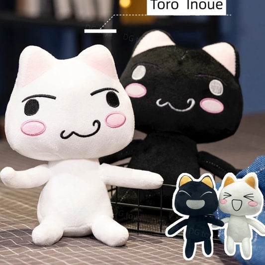 Toro Inoue Cat Plush – Cute Black & White Kittens