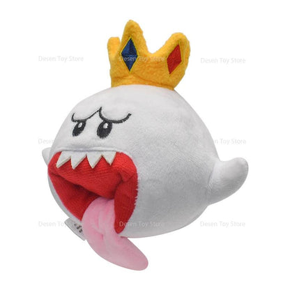 Super Mario Plush Boo Crown Boo Stuffed Toys