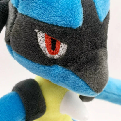 Original Pokémon Riolu & Lucario Plush – Kawaii Stuffed Dolls for Boys