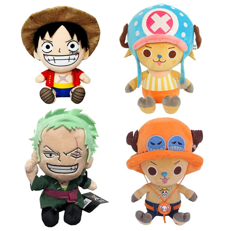 25cm One Piece Plush Figures