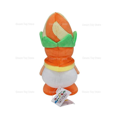 26CM Orange Poplin Mario Bros Plush Toy - Stuffed Animal Doll