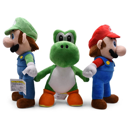 Mario Bros Plush Toys – Luigi, Yoshi, Peach, Bowser & More!