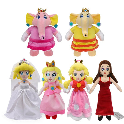 Princess Peach Mario Plush Toys – Kawaii Stuffed Dolls Collection