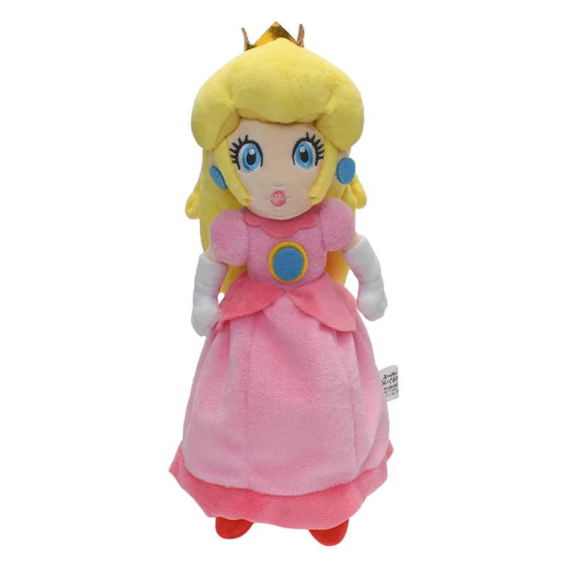 Princess Peach Mario Plush Toys – Kawaii Stuffed Dolls Collection