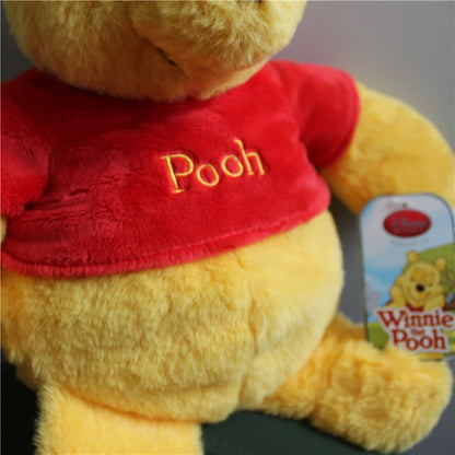 35cm Original Disney Winnie the Pooh Plush Toy – Kawaii Pillow & Doll