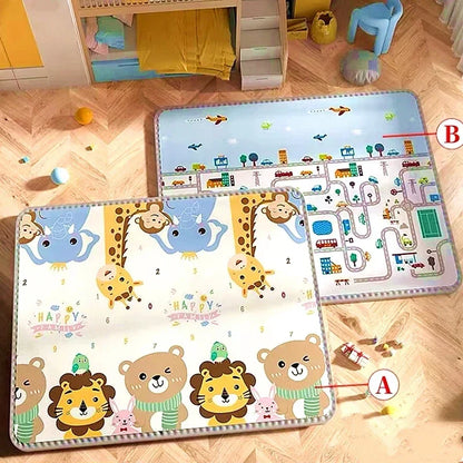 Non-Toxic 200cm x 180cm Baby Activity Mat | Safe Play Rug - Chamberland Homes
