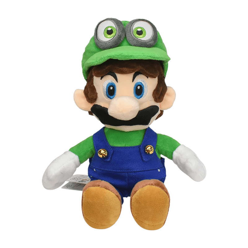 Mario Bros Luigi Plush Toys Siting Wedding Dress Luigi Mario Plushie