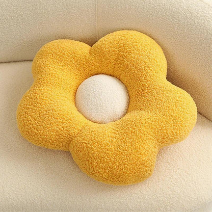 NIKO - Nordic Style Flower Knot Plush Seat Cushions Pillow Toy Soft Cartoon Round Ball Stuffed Doll Sofa Kids Cushion Birthday Gifts - CHAMBERLAND HOMES