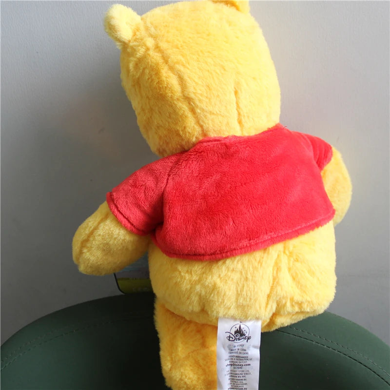 35cm Original Disney Winnie the Pooh Plush Toy – Kawaii Pillow & Doll