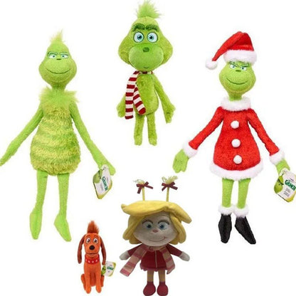 32CM The Grinch Max Plush Stuffed Doll Toy