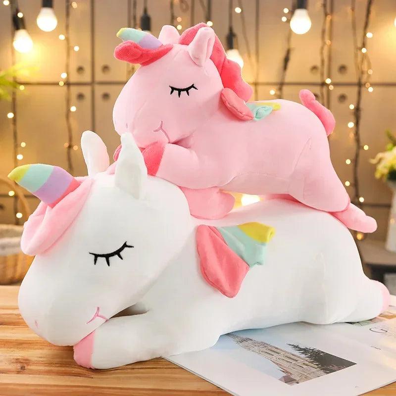 Giant Size Unicorn Plush Toy Soft Stuffed Unicorn Soft Dolls Animal Horse Toys For Children Girl Pillow Kids Birthday Gifts - CHAMBERLAND HOMES