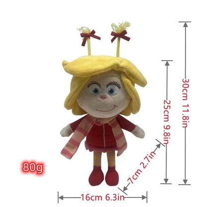 32CM The Grinch Max Plush Stuffed Doll Toy