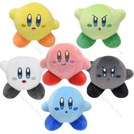 6-Style Anime Kirby Plush Doll – Soft, Kawaii Cartoon Toys Collection