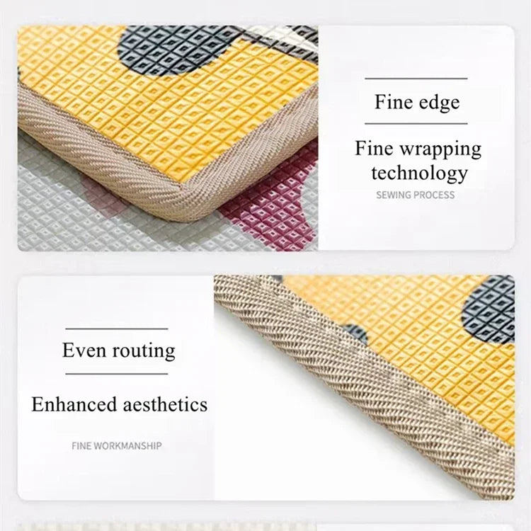 Non-Toxic 200cm x 180cm Baby Activity Mat | Safe Play Rug - Chamberland Homes