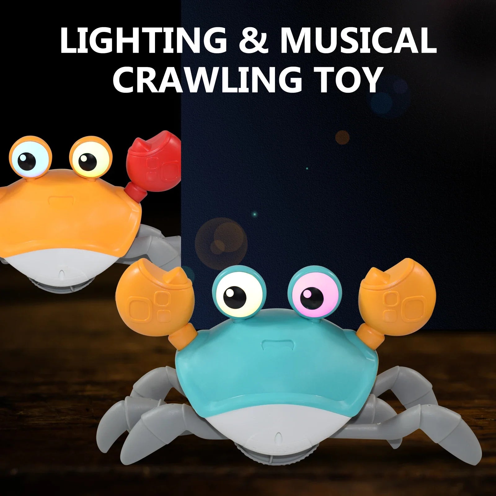 Kids Induction Escape Crab Octopus Crawling Toy | Musical Educational Toy - Chamberland Homes
