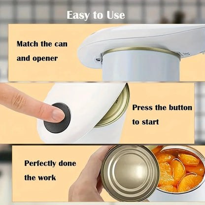 One-Touch Can Opener | Effortless, Safe, Smooth Kitchen Gadget - Chamberland Homes