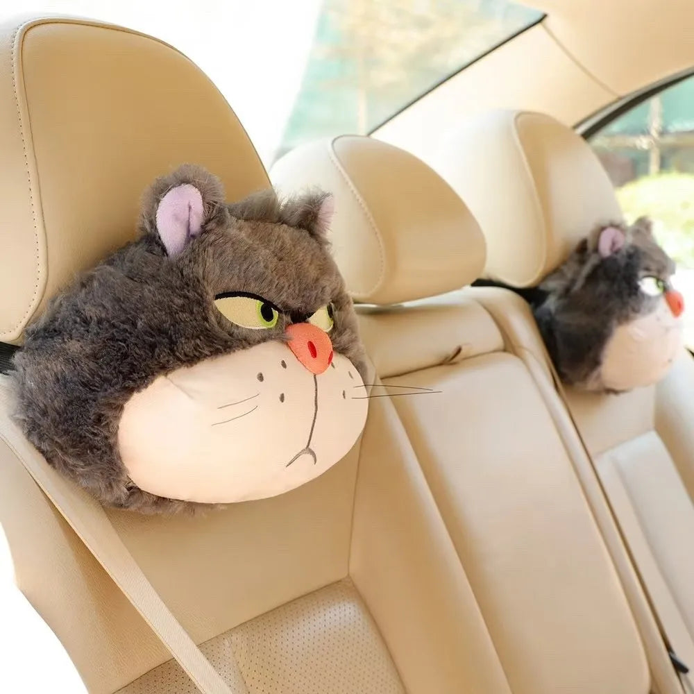 Disney Cinderella’s Lucifer Plush Doll – Cute Cat Stuffed Neck Pillow & Car Decor