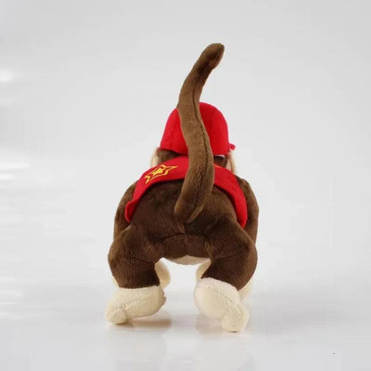 25CM Donkey Kong Plush Toy - Cuddly and Fun