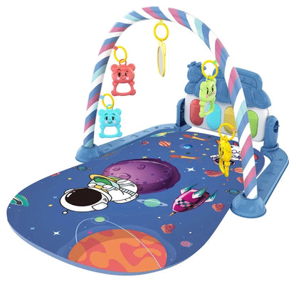 Baby Activity Gym Rack with Piano & Musical Play Mat (0-36 Months) - Chamberland Homes
