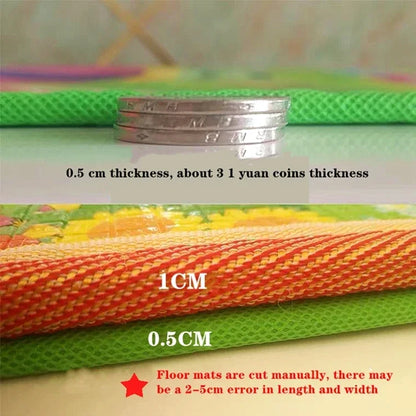 Non-Toxic 200cm x 180cm Baby Activity Mat | Safe Play Rug - Chamberland Homes