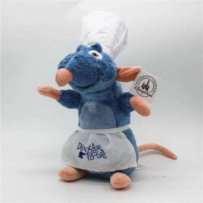 Disney Ratatouille Remy Plush Toy – Adorable Bread Hat Mouse for Kids