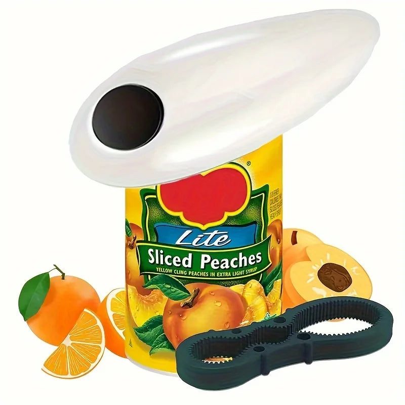 One-Touch Can Opener | Effortless, Safe, Smooth Kitchen Gadget - Chamberland Homes