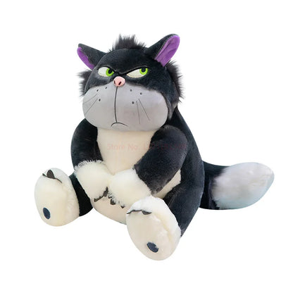 Disney Lucifer the Cat Plush Toy – Cute Doll & Throw Pillow for Kids