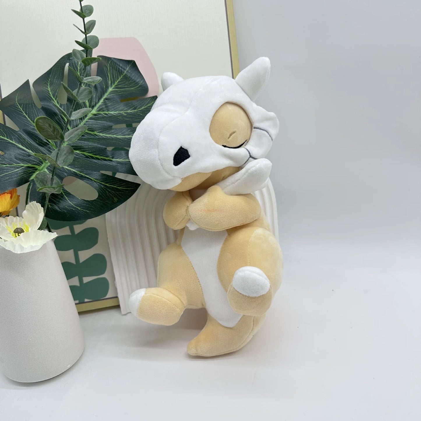 Pokémon Sleep Series Plush – Chikorita, Slowpoke, Cubone Stuffed Toys