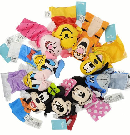 Disney Hand Puppets - Mickey, Minnie, Donald, Daisy Duck & Pluto