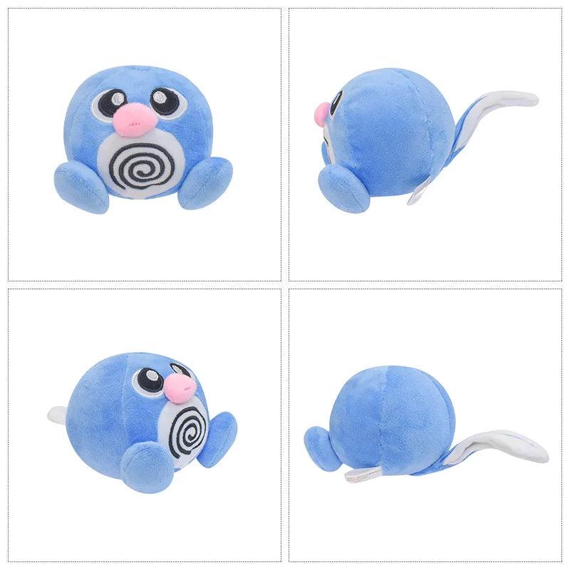 Pokemon Plush Toy Set – Poliwrath, Poliwag, Poliwhirl & Politoed