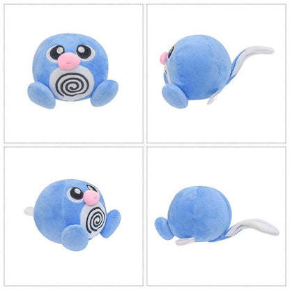 Pokemon Plush Toy Set – Poliwrath, Poliwag, Poliwhirl & Politoed