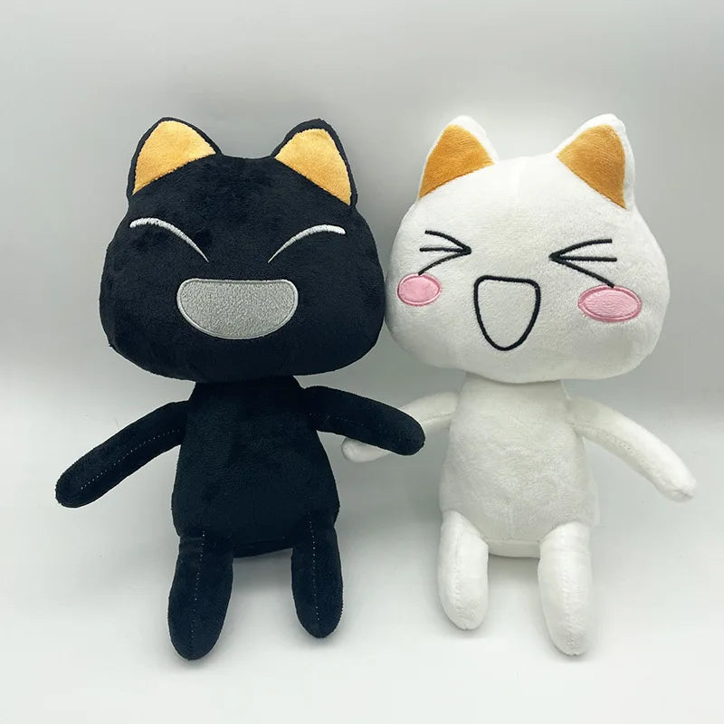 Toro Inoue Cat Plush – Cute Black & White Kittens