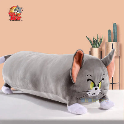 Original Tom and Jerry Plush Pillow Toy – Cartoon Cat & Mouse Stuffed Animal