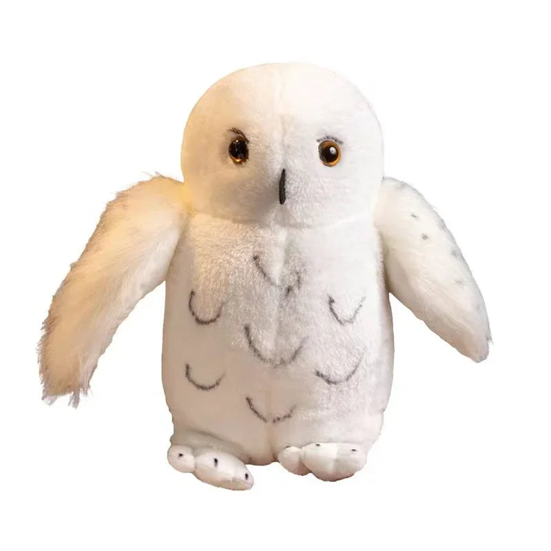 20/25/30cm Harry Potter Hedwig Plush Toy – Soft Elf Owl Doll & Movie Peripherals