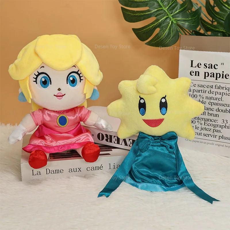 Mario Bros Plush - Stella Princess Peach Plushie Doll (2 Styles)