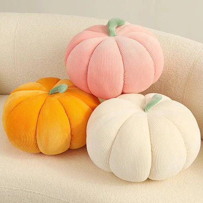 Kawaii Nordic Halloween Pumpkin Plush Toy Plushie Soft Plant Stuffed Doll Holidays Props Decorative Throw Pillow for Kids - CHAMBERLAND HOMES