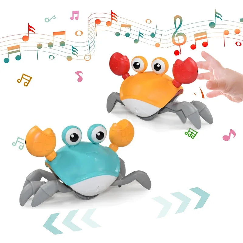 Kids Induction Escape Crab Octopus Crawling Toy | Musical Educational Toy - Chamberland Homes